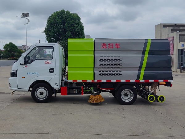 華威馳樂牌SGZ5040TXSEQ6型洗掃車|東風途逸【藍牌C證可駕駛】國六排放洗掃車