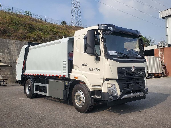 華威馳樂牌SGZ5180ZYSWPBEV純電動壓縮式垃圾車|中國重汽新能源EV純電動壓縮式垃圾車|垃圾轉運車