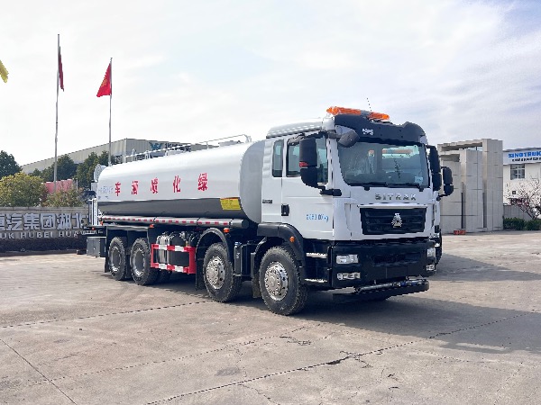中國(guó)重汽汕德卡系列8x4綠化噴灑車|中國(guó)重汽湖北華威制造24立方灑水車|華威馳樂牌SGZ5311GPSZZ6C5型綠化噴灑車|霧炮車|抑塵車