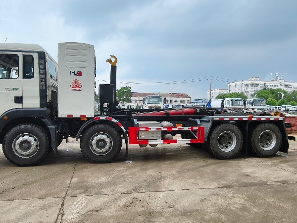 華威馳樂(lè)牌SGZ5310ZXXZZBEV純電動(dòng)車廂可卸式垃圾車｜中國(guó)重汽豪沃TX新能源EV純電動(dòng)鉤臂式垃圾車｜壓縮垃圾箱轉(zhuǎn)運(yùn)車｜8x4 純電動(dòng)垃圾轉(zhuǎn)運(yùn)車輛
