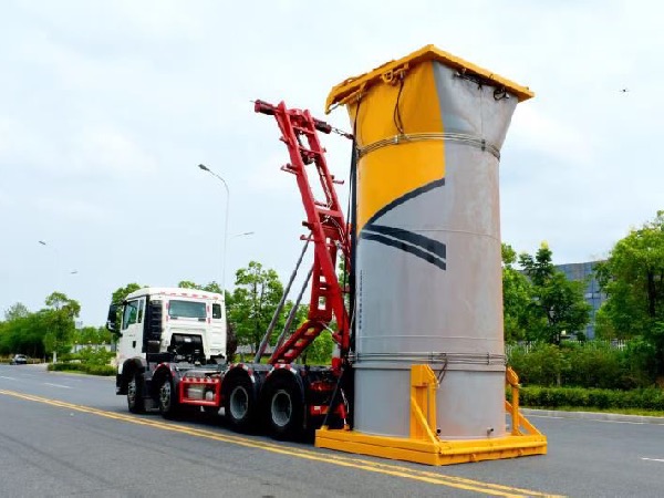 8x4中國重汽HOWO豪沃TX系列SCS5312ZXXZZ6型車廂可卸式垃圾車｜豎直式壓縮垃圾箱轉(zhuǎn)運(yùn)車